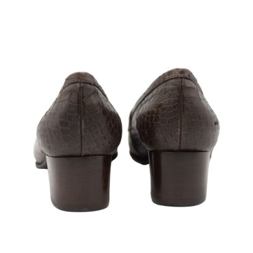 MOCASÍN CON ANTIFAZ EN COCO MARRÓN