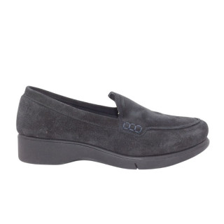 MOCASÍN CON PLATAFORMA DE SERRAJE MARINO