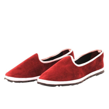 VENECIANAS BURDEOS CON BORDE ROSA