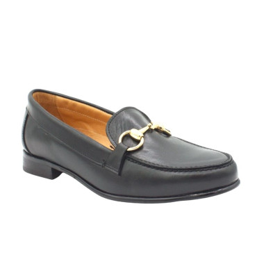 MOCASIN CON ESTRIBO NEGRO