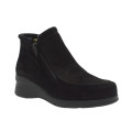 BOTIN CON DOS CREMALLERAS ANTE NEGRO