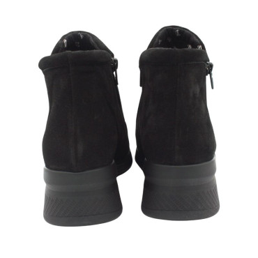 BOTIN CON DOS CREMALLERAS ANTE NEGRO