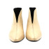 BOTIN TACÓN PIEL LISA BEIGE