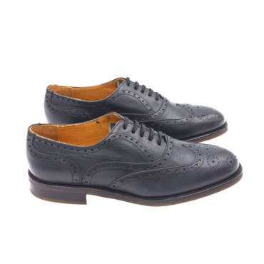 ZAPATO CON CORDONES INGLÉS AZUL