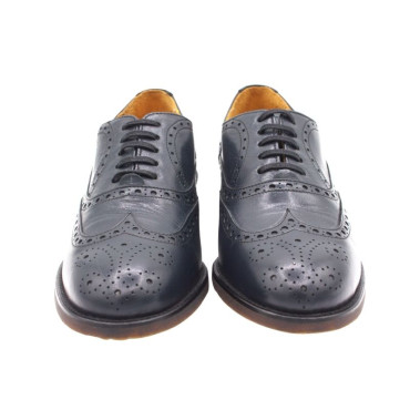 ZAPATO CON CORDONES INGLÉS AZUL