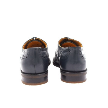 ZAPATO CON CORDONES INGLÉS AZUL