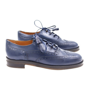 ZAPATO CON CORDONES GALES AZUL