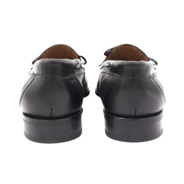 MOCASÍN CON LAZO NEGRO