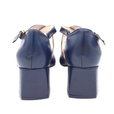 ZAPATO CON TIRAS CRUZADAS MARINO