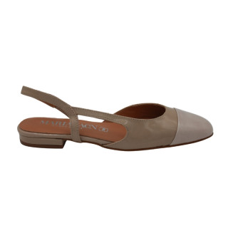 ZAPATO  BAJO DESTALONADO BEIGE Y BEIGE