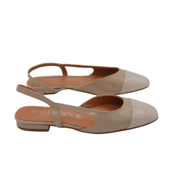 ZAPATO  BAJO DESTALONADO BEIGE Y BEIGE