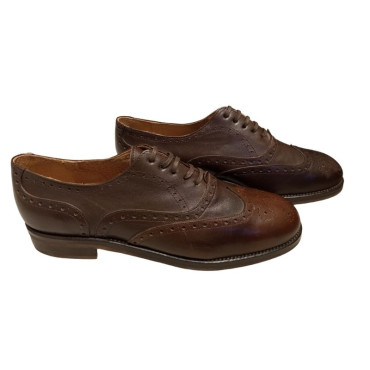 ZAPATO CON CORDONES INGLÉS MARRÓN
