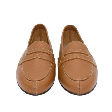 MOCASIN CON ANTIFAZ CAMEL