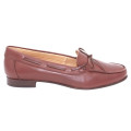 MOCASÍN CON LAZO MARRÓN