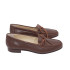 MOCASÍN CON LAZO MARRÓN