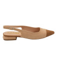 BAILARINA DESTALONADA BEIGE / CAMEL