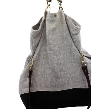 BOLSO PIADE LINO NEGRO