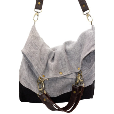 BOLSO PIADE LINO NEGRO