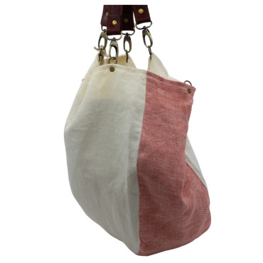 BOLSO AVA LINO CORAL