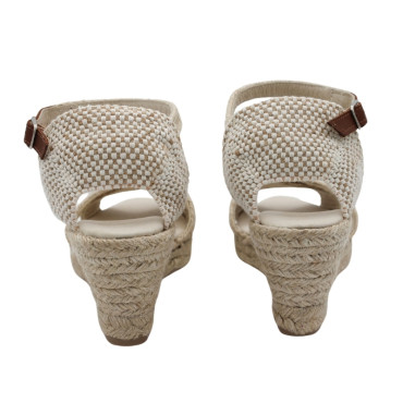 ALPARGATA CRUZADA YUTE NATURAL