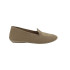 ZAPATILLA DE LONA BORDADO CERRADA  BEIGE