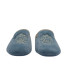 ZAPATILLA CHINELA TERCIOPELO BORDADO JEANS