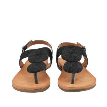SANDALIA ESCLAVA NEGRO