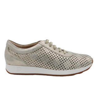 BLUCHER CORDONES CALADO METALIZADO