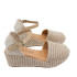 ALPARGATA PUNTA ABIERTA RAFIA NATURAL