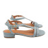 SANDALIA BAJA CELESTE