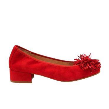 SALON POMPÓN ANTE ROJO