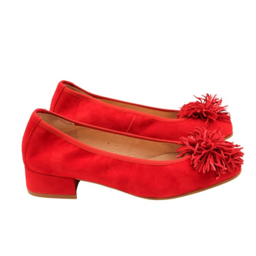 SALON POMPÓN ANTE ROJO