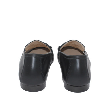 MOCASIN BOCADO NEGRO
