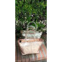 BOLSO CABAS PIEL LAMINADA CHAMPAGNE