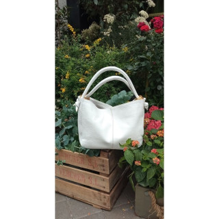 BOLSO GONDOLITA PIEL BLANCO