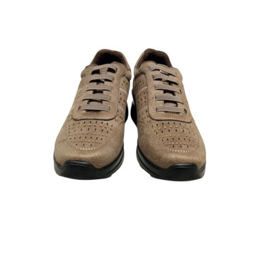 DEPORTIVA CORDON ELASTICOS TAUPE