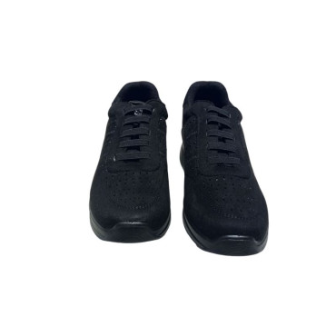 DEPORTIVA CORDON ELASTICO NEGRO