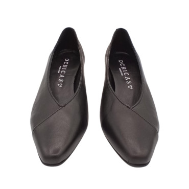 SALÓN TACÓN MEDIO NEGRO