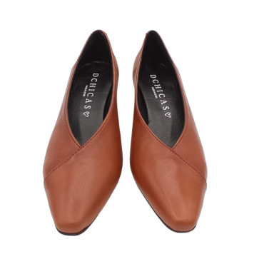 SALÓN TACÓN MEDIO CUERO