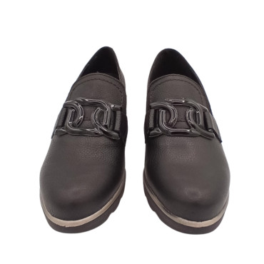 MOCASIN CON CUÑA NEGRO