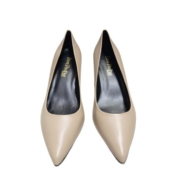 SALÓN DE TACÓN PIEL TOPO