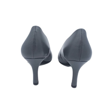 SALÓN DE TACÓN PIEL GRIS OSCURO