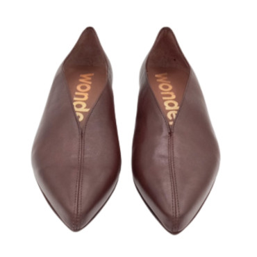 SALÓN BAJO CUÑA OCULTA MARRÓN