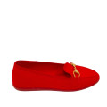 ZAPATILLA BOCADO ROJO