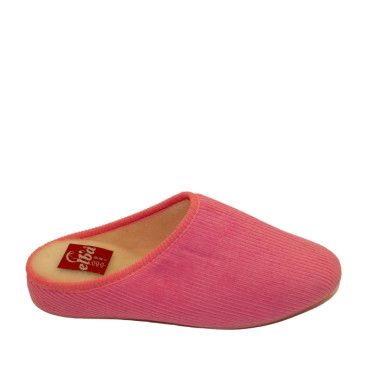 ZAPATILLA CON CUÑA DE PANA