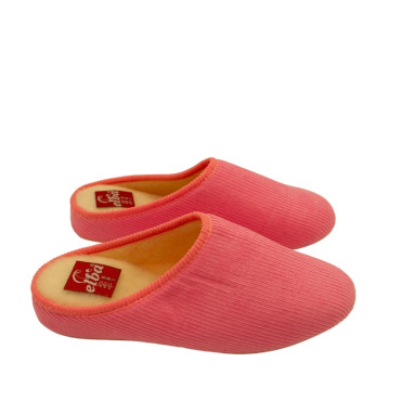 ZAPATILLA CON CUÑA DE PANA