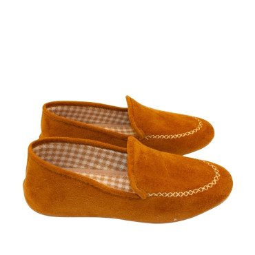 ZAPATILLA MOCASIN CAMEL