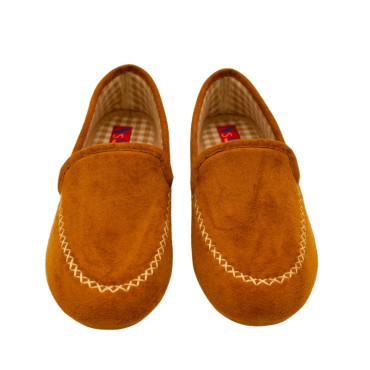 ZAPATILLA MOCASIN CAMEL