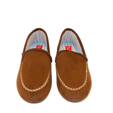 ZAPATILLA MOCASIN MARRON