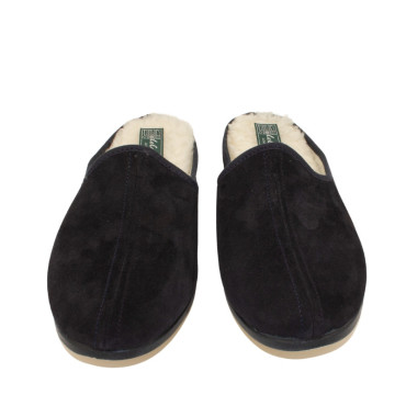 ZAPATILLAS CHINELA ANTE BORREGO MARINO